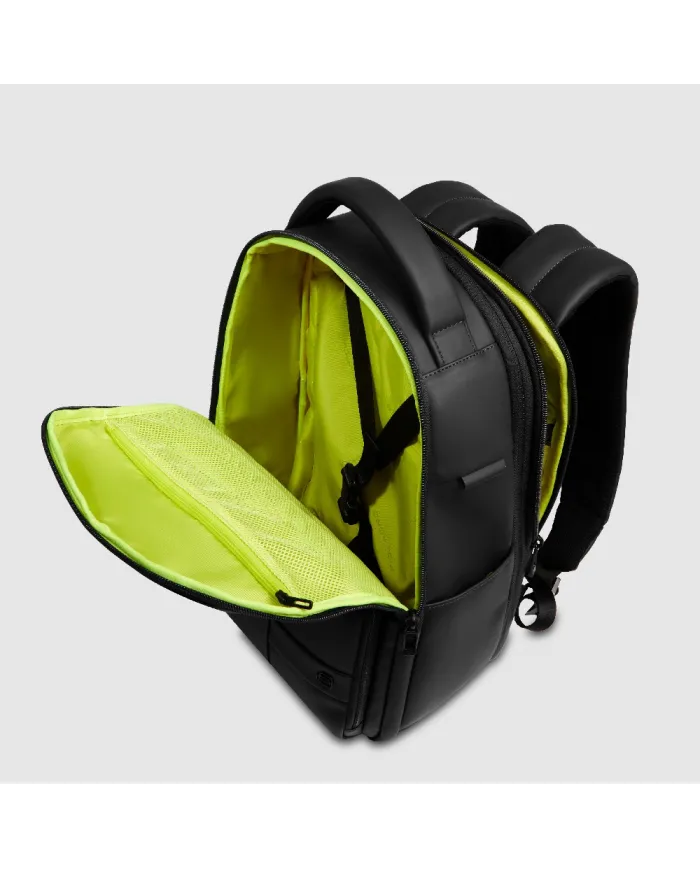 Piquadro Zaino da viaggio impermeabile porta pc 14 Nero