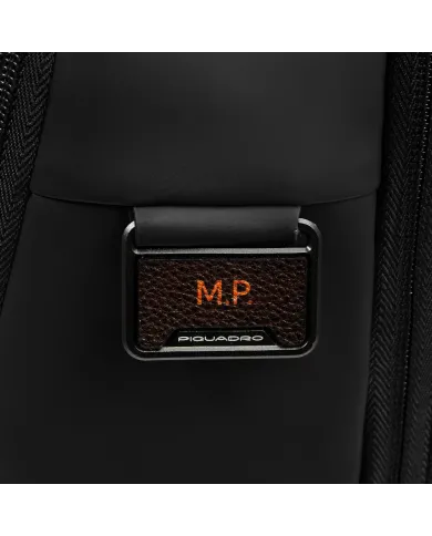 Piquadro Zaino da viaggio impermeabile porta pc 14 Nero