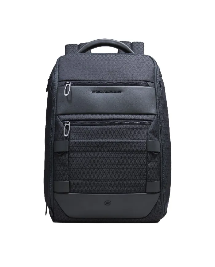 Piquadro Zaino da viaggio porta pc 15,6 Hexagon Blu