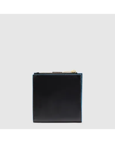 Piquadro Portafoglio piccolo Blue Square Nero