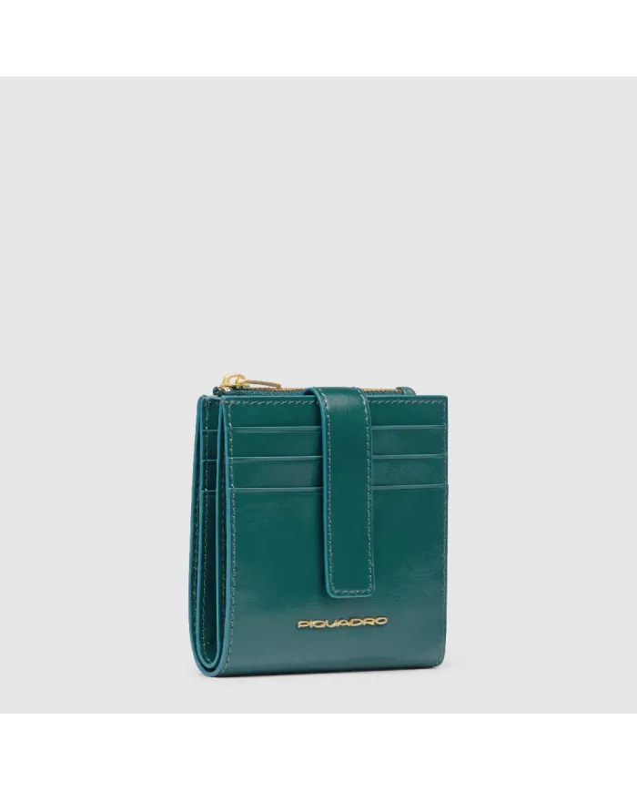 Piquadro Portafoglio piccolo Blue Square Ottanio