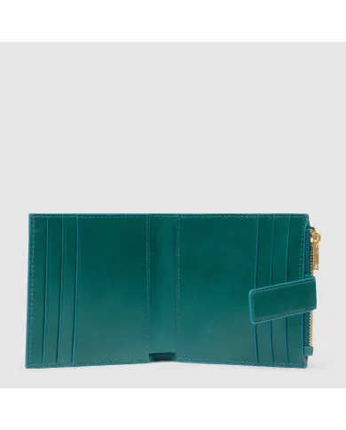 Piquadro Portafoglio piccolo Blue Square Ottanio