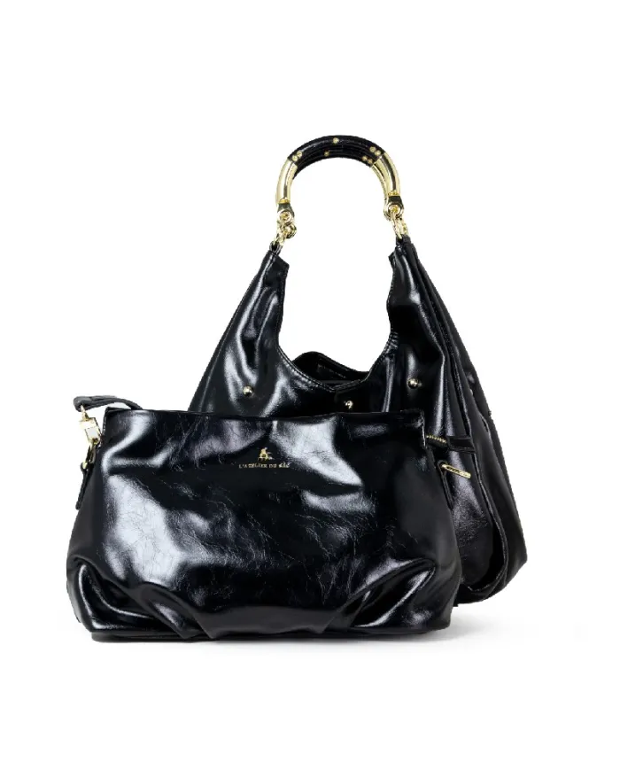 Atelier du Sac Borsa grande Lorraine Martigny Nero