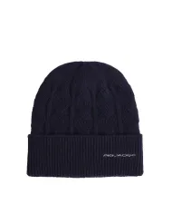 Piquadro Berretto uomo 100% lana Blu