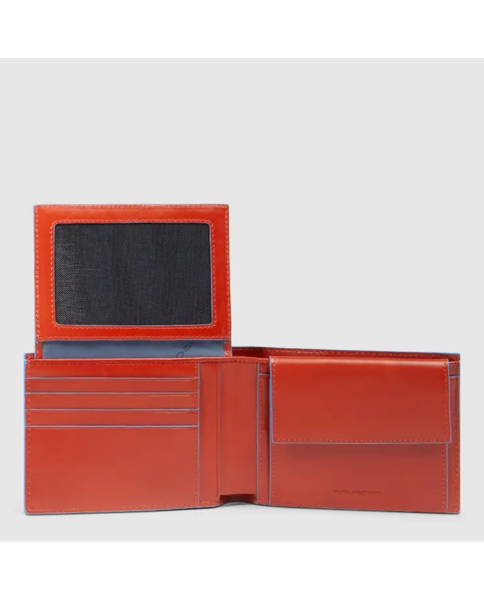 Piquadro Portafoglio uomo in pelle Cuoio