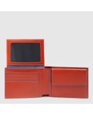 Piquadro Portafoglio uomo in pelle Cuoio