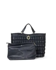 Atelier du Sac Borsa grande Regina Sestriere Nero