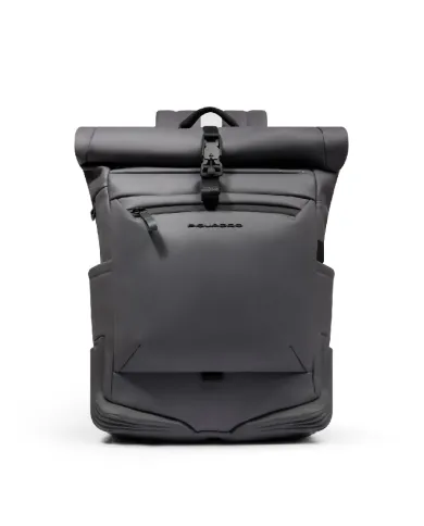 Piquadro Zaino roll-top porta pc 15,6 Corner Grigio