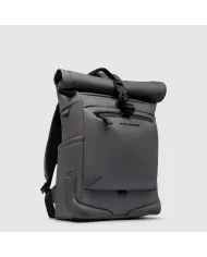 Piquadro Zaino roll-top porta pc 15,6 Corner Grigio