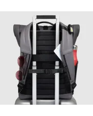Piquadro Zaino roll-top porta pc 15,6 Corner Grigio