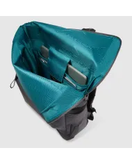 Piquadro Zaino roll-top porta pc 15,6 Corner Grigio