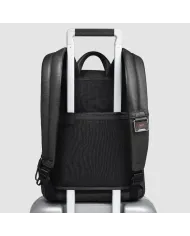 Piquadro Zaino in pelle porta pc 14" Harper Nero Piquadro Zaino in pelle porta pc 14" Harper Nero