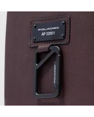 Piquadro Zaino in pelle porta pc 14" Harper Testa moro