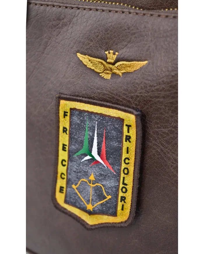 Aeronautica Militare Borsa uomo grande Pilot Blu