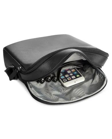 Roncato Borsa grande uomo pelle Alaska Nero