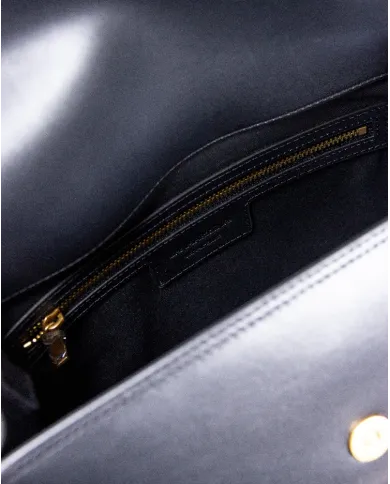 La Martina Borsa grande in pelle Selva Cognac