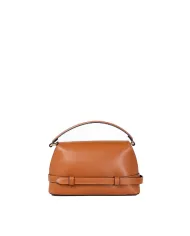 La Martina Borsa piccola in pelle Selva Cognac