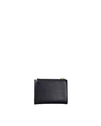 La Martina Portafoglio piccolo pelle liscia Nero