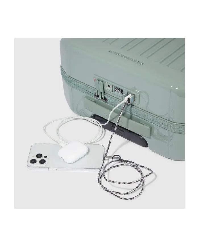 Piquadro Trolley bagaglio a mano PQlight Verde