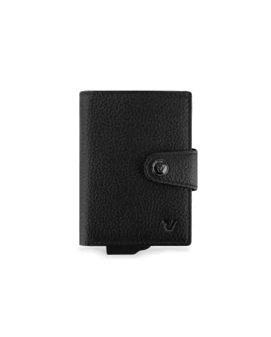 Roncato Compact wallet con tasca monete Iron 4.0 Nero