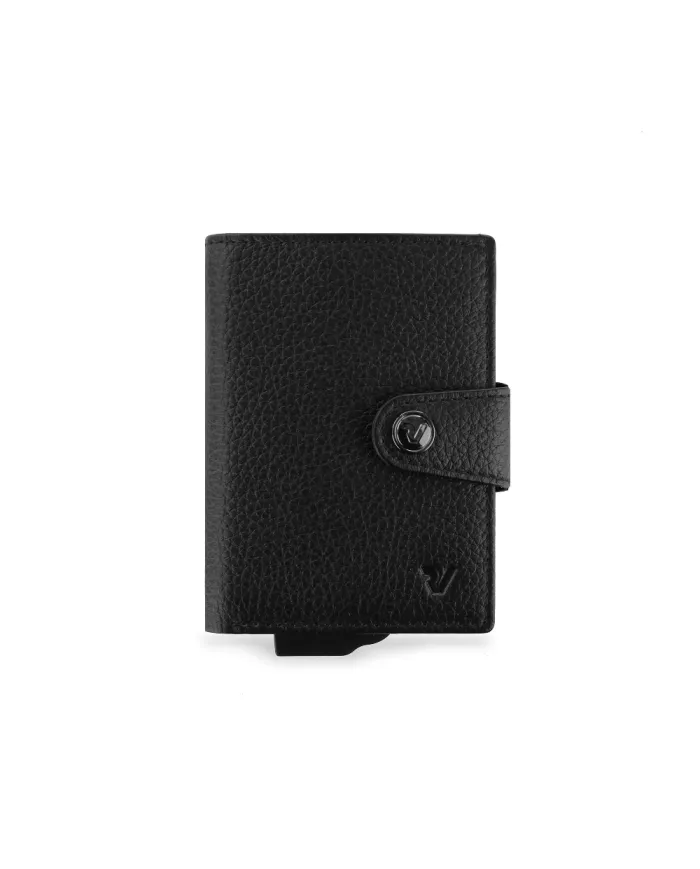 Roncato Compact wallet con tasca monete Iron 4.0 Nero