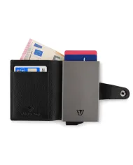 Roncato Compact wallet con tasca monete Iron 4.0 Nero