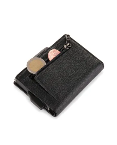 Roncato Compact wallet con tasca monete Iron 4.0 Nero