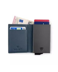 Roncato Porta carte di credito con tasca banconote Iron 4.0 Blu