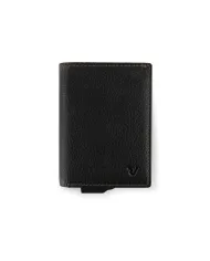 Roncato Porta carte di credito con tasca banconote Iron 4.0 Nero