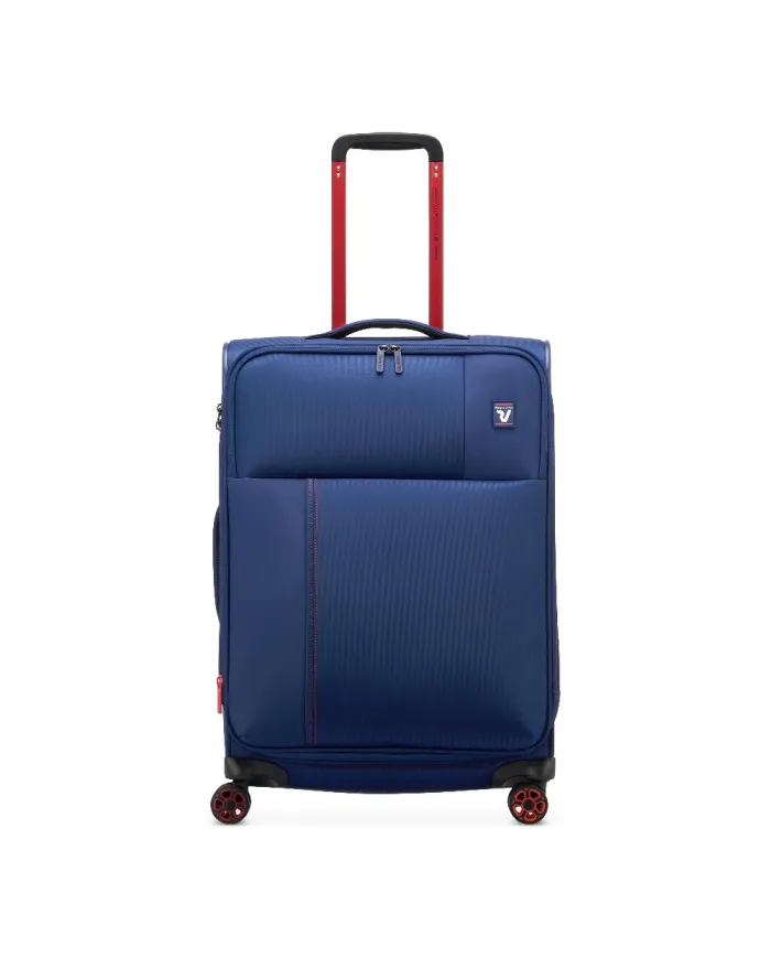 Roncato Trolley medio 4 ruote Move Blu/Rosso