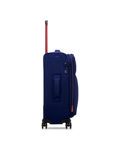 Roncato Trolley medio 4 ruote Move Blu/Rosso