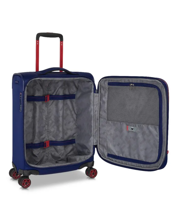Roncato Trolley cabina 4 ruote Move Blu/Rosso