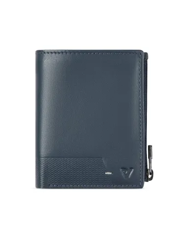 Roncato Portafoglio verticale piccolo Mag-wal Blu
