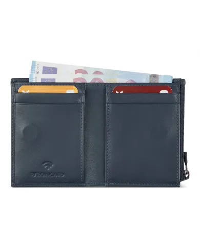 Roncato Portafoglio verticale piccolo Mag-wal Blu