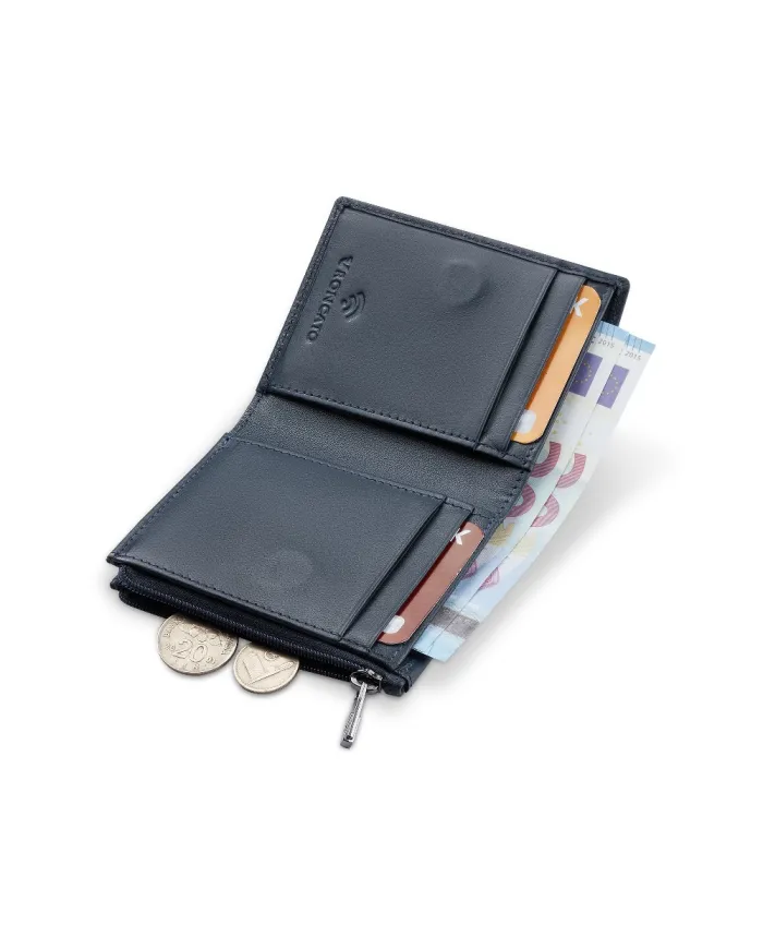 Roncato Portafoglio verticale piccolo Mag-wal Blu