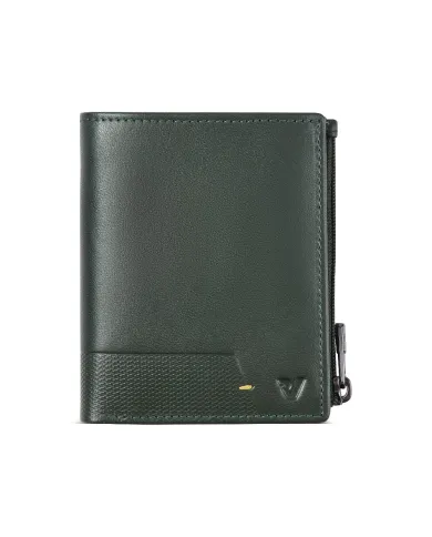 Roncato Portafoglio verticale piccolo Mag-wal Verde