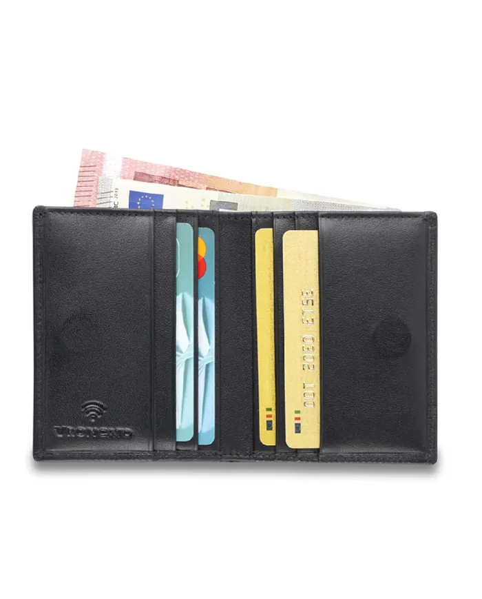 Roncato Portafoglio verticale piccolo Mag-wal Nero