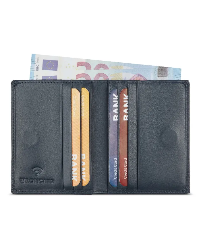 Roncato Portafoglio verticale piccolo Mag-wal Blu