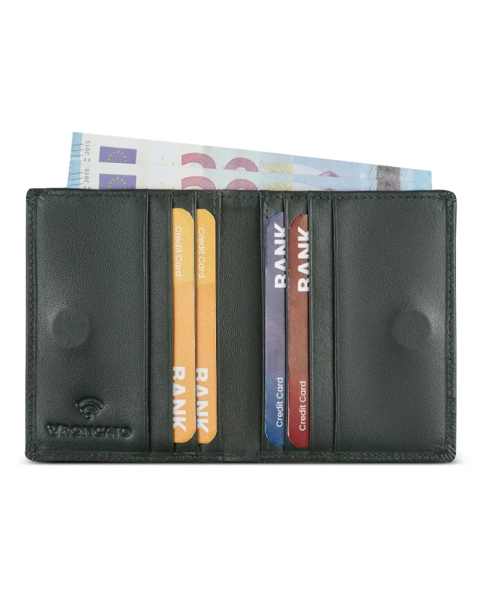 Roncato Portafoglio verticale piccolo Mag-wal Verde