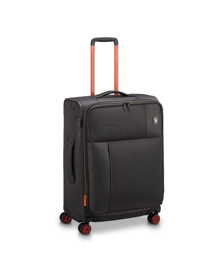 Roncato Trolley medio 4 ruote Move Antracite/Arancio