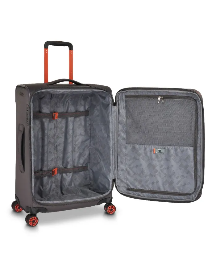 Roncato Trolley medio 4 ruote Move Antracite/Arancio