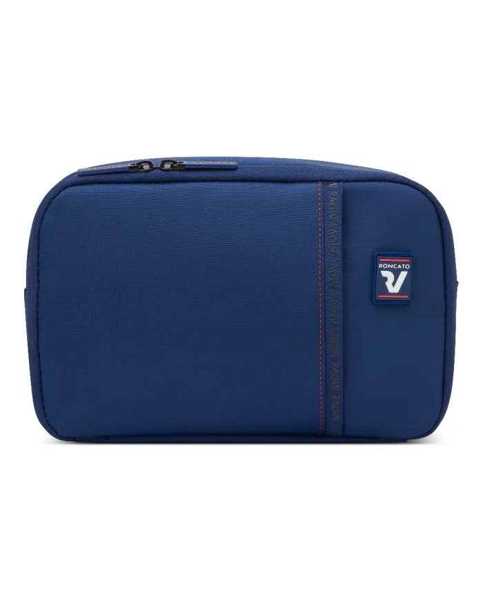 Roncato Necessaire in tessuto Move Blu/Rosso