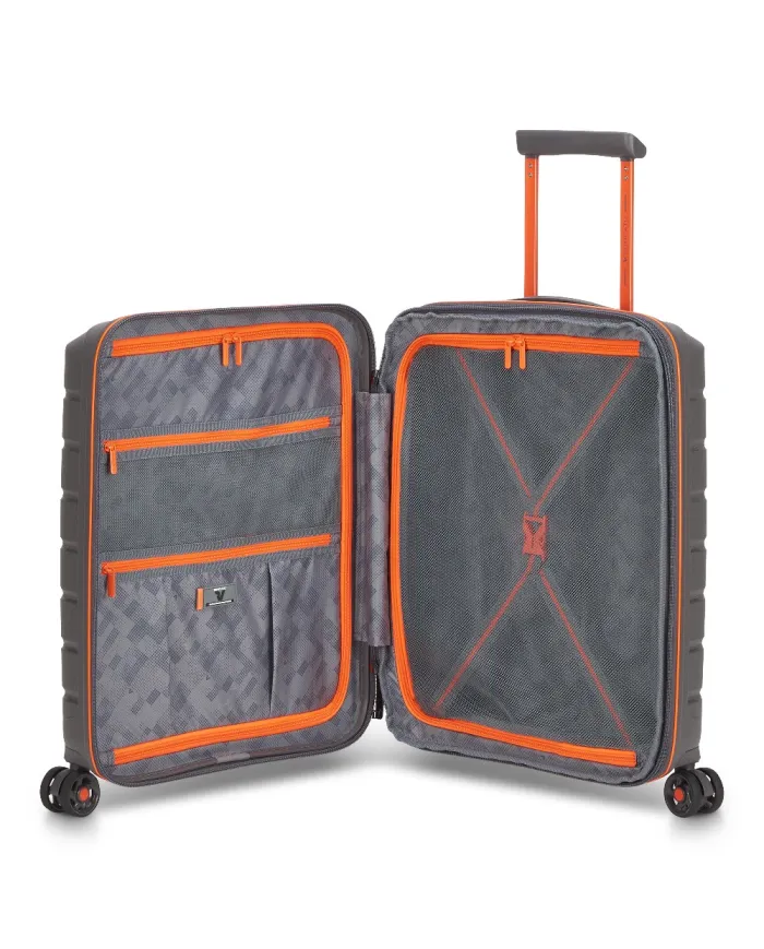 Roncato Trolley cabina B-Flying Move Antracite/Arancio