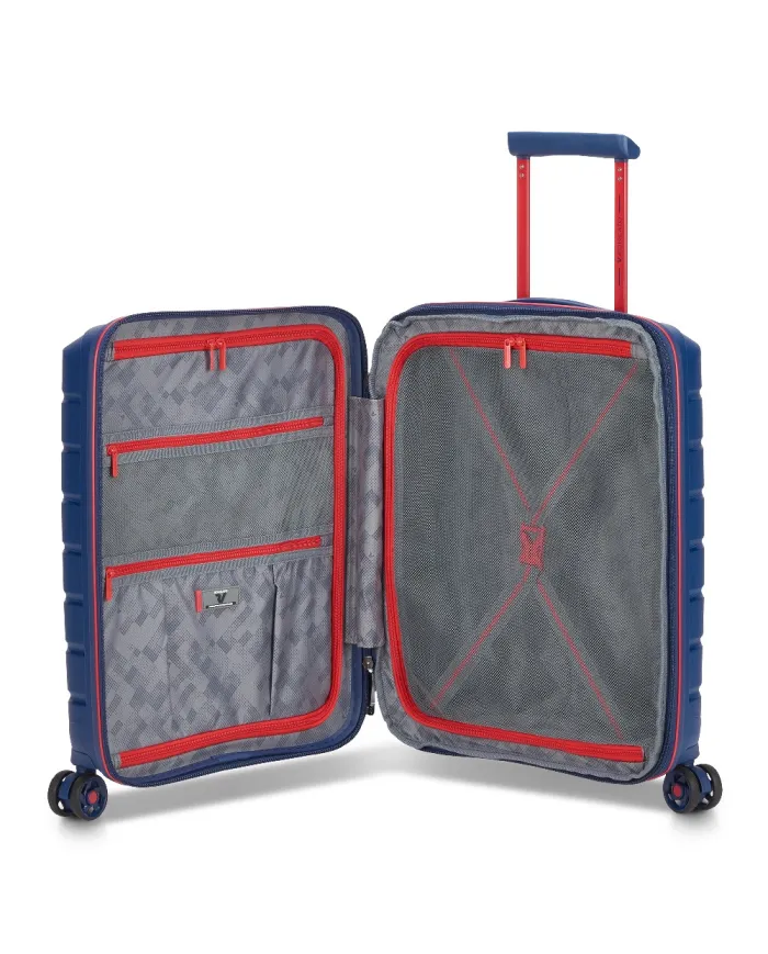 Roncato Trolley cabina B-Flying Move Blu/Rosso