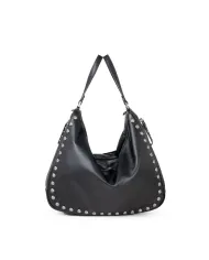 Nannini Borsa pelle vintage borchie Irma Nero Nannini Borsa pelle vintage borchie Irma Nero