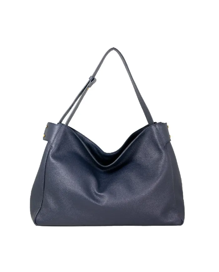 Loristella Borsa a tracolla in pelle Grazia Blu Loristella Borsa a tracolla in pelle Grazia Blu