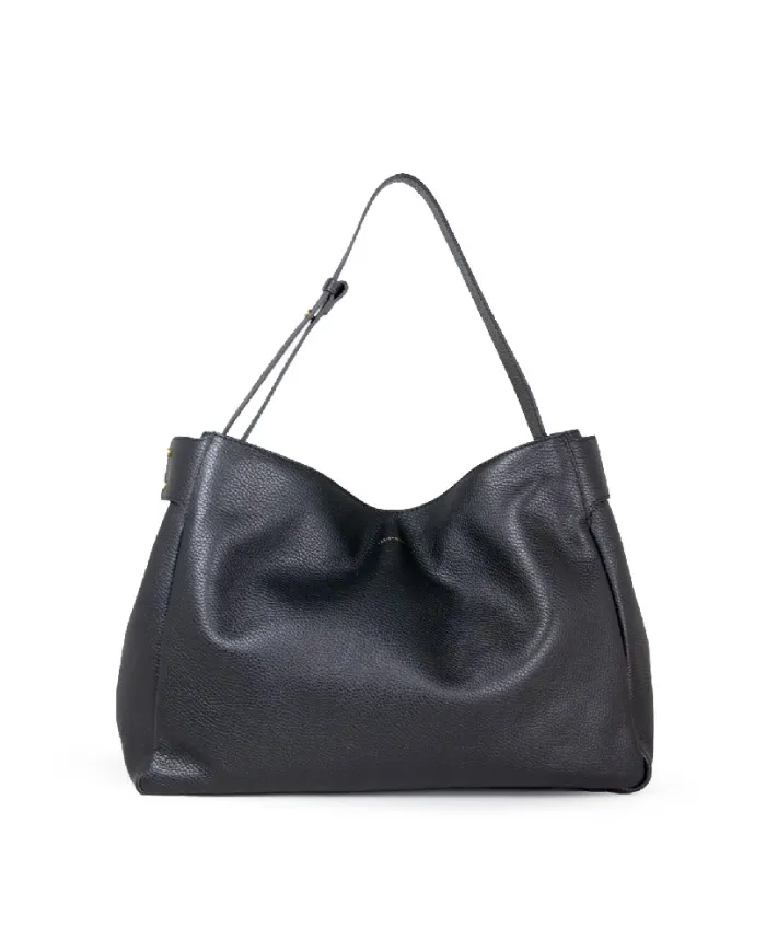 Loristella Borsa a tracolla in pelle Grazia Nero Loristella Borsa a tracolla in pelle Grazia Nero