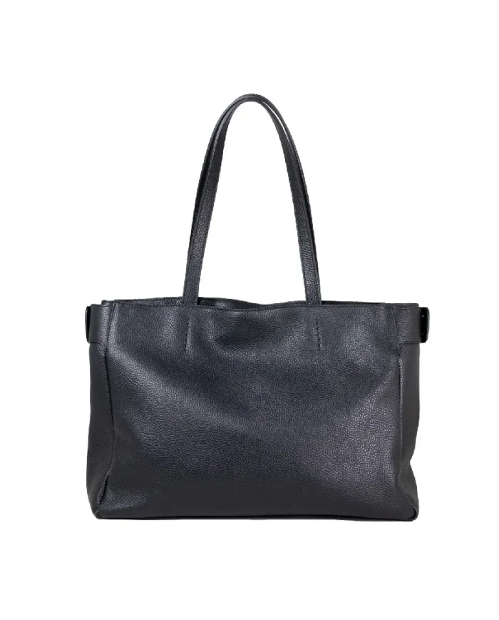 Loristella Borsa grande in pelle Grazia Nero