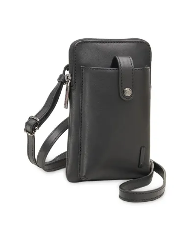 Roncato Borsello uomo pelle Detroit Nero