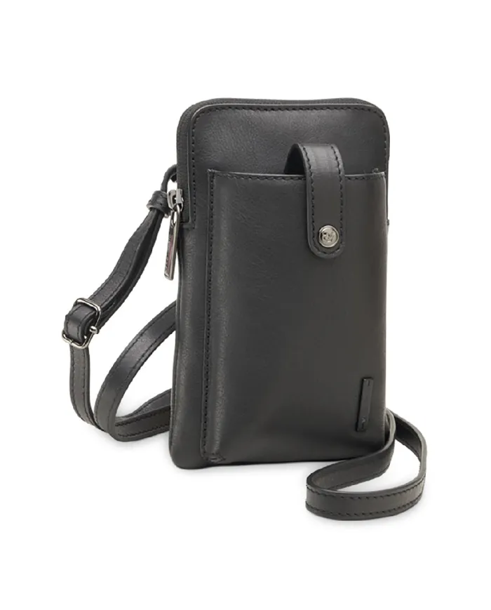 Roncato Borsello uomo pelle Detroit Nero